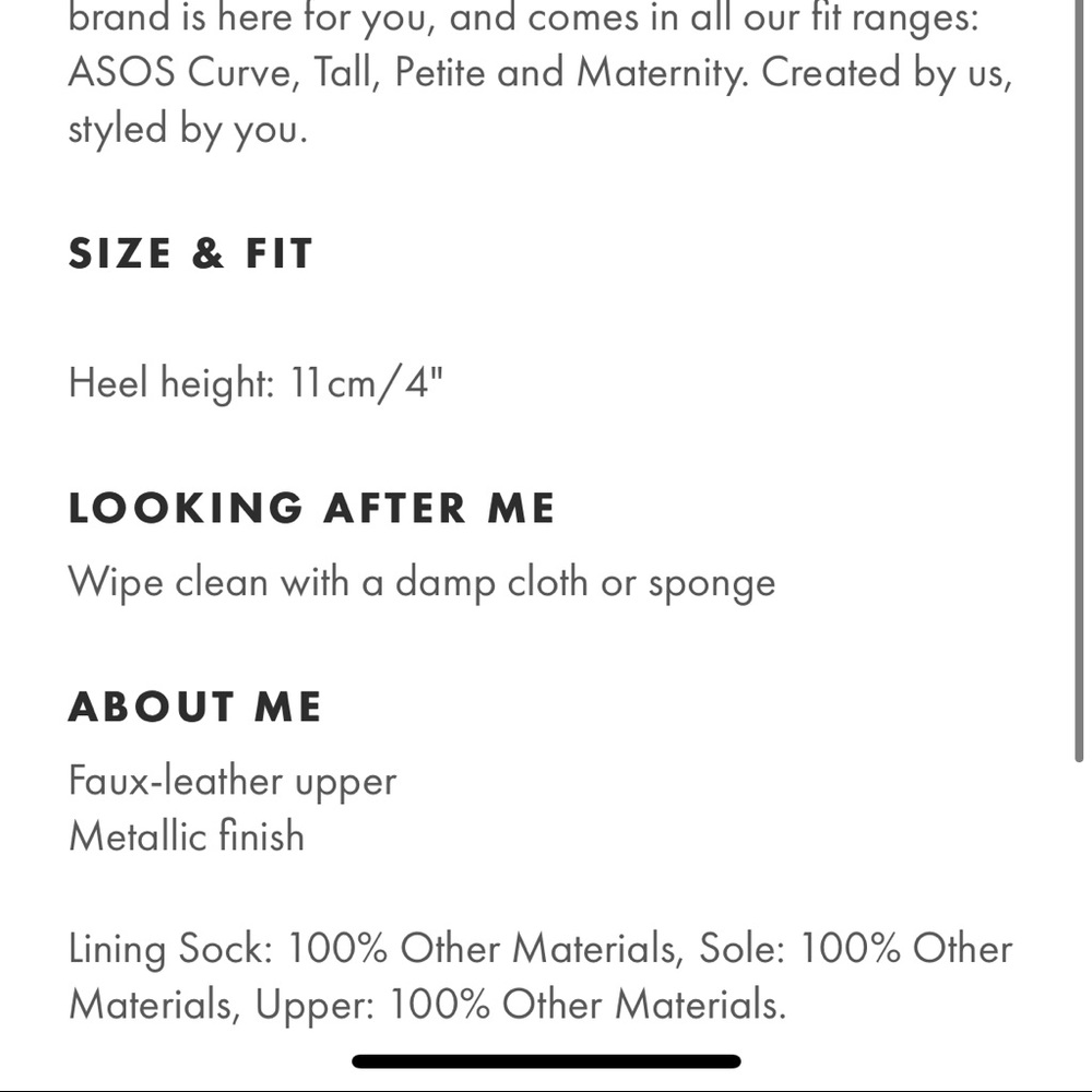 Asos Design Barely There Heels In Silver - image 6